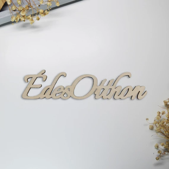 Édes Otthon felirat (12x2,8 cm)